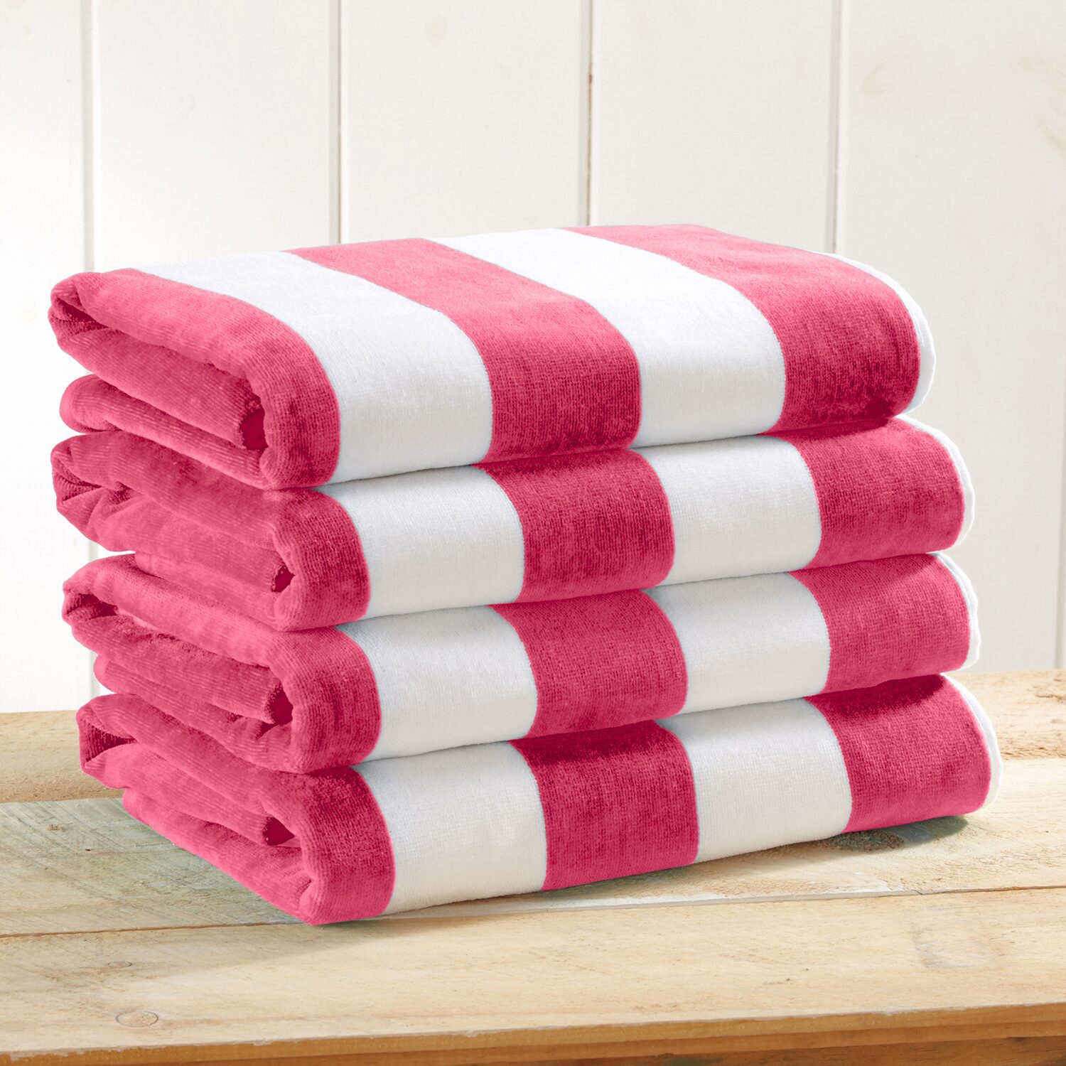 Linery Oversized Cotton Cabana 4-pc. Quick Dry Beach Towel