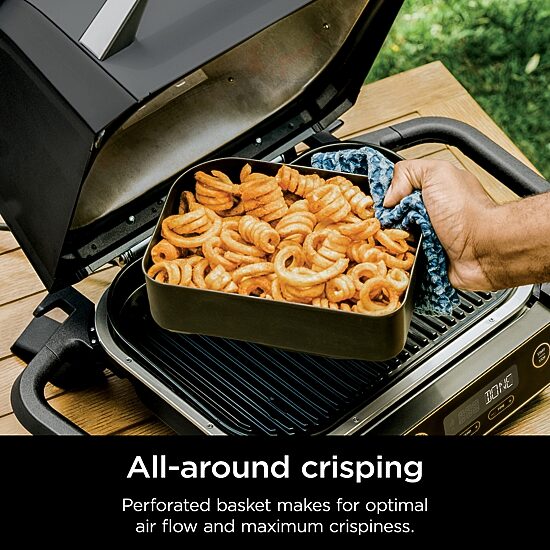 Ninja Woodfire Outdoor 2.5-Qt. Grill Basket, Color: Black - JCPenney