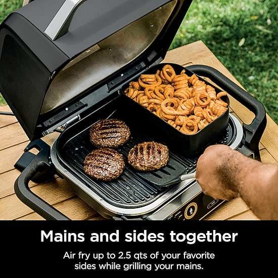 Ninja Woodfire Outdoor 2.5-Qt. Grill Basket, Color: Black - JCPenney