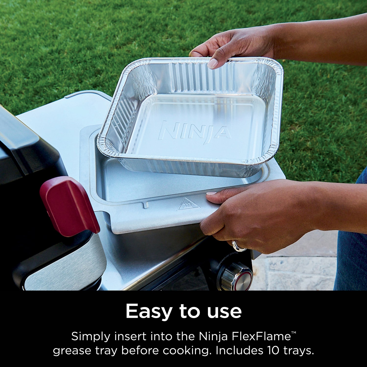 Ninja Flexflame Upgrades Grease Grill Pans