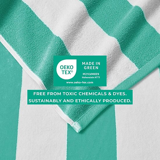 Linery Cotton Cabana 4-pc. Quick Dry Beach Towel