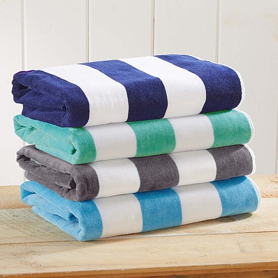 Linery Cotton Cabana 4-pc. Quick Dry Beach Towel