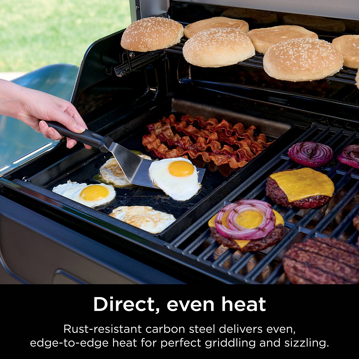 Ninja Flexflame Upgrades Premium Steel Griddle