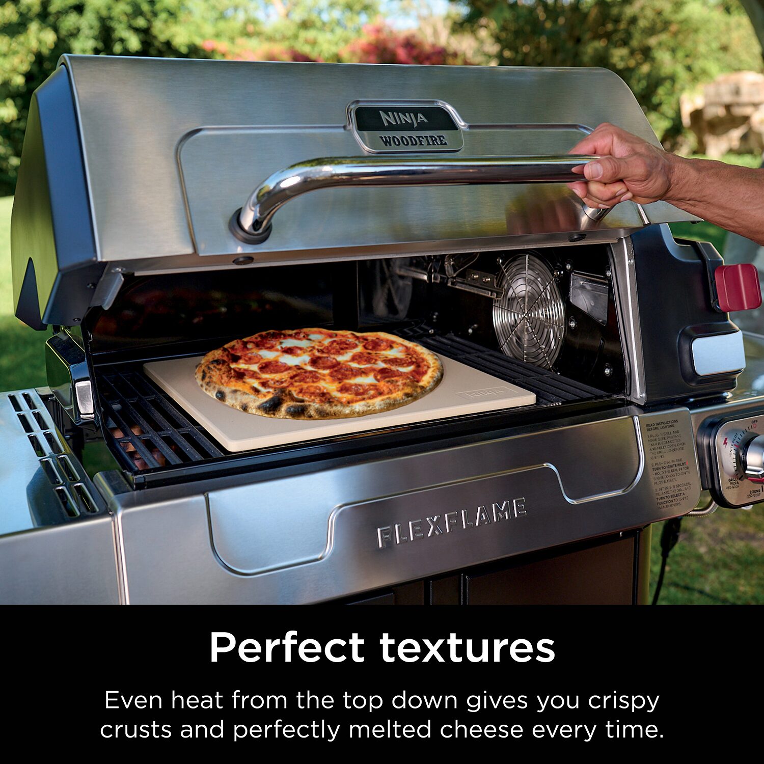 Ninja Flexflame Upgrades 16-In. Artisan Grill Pans