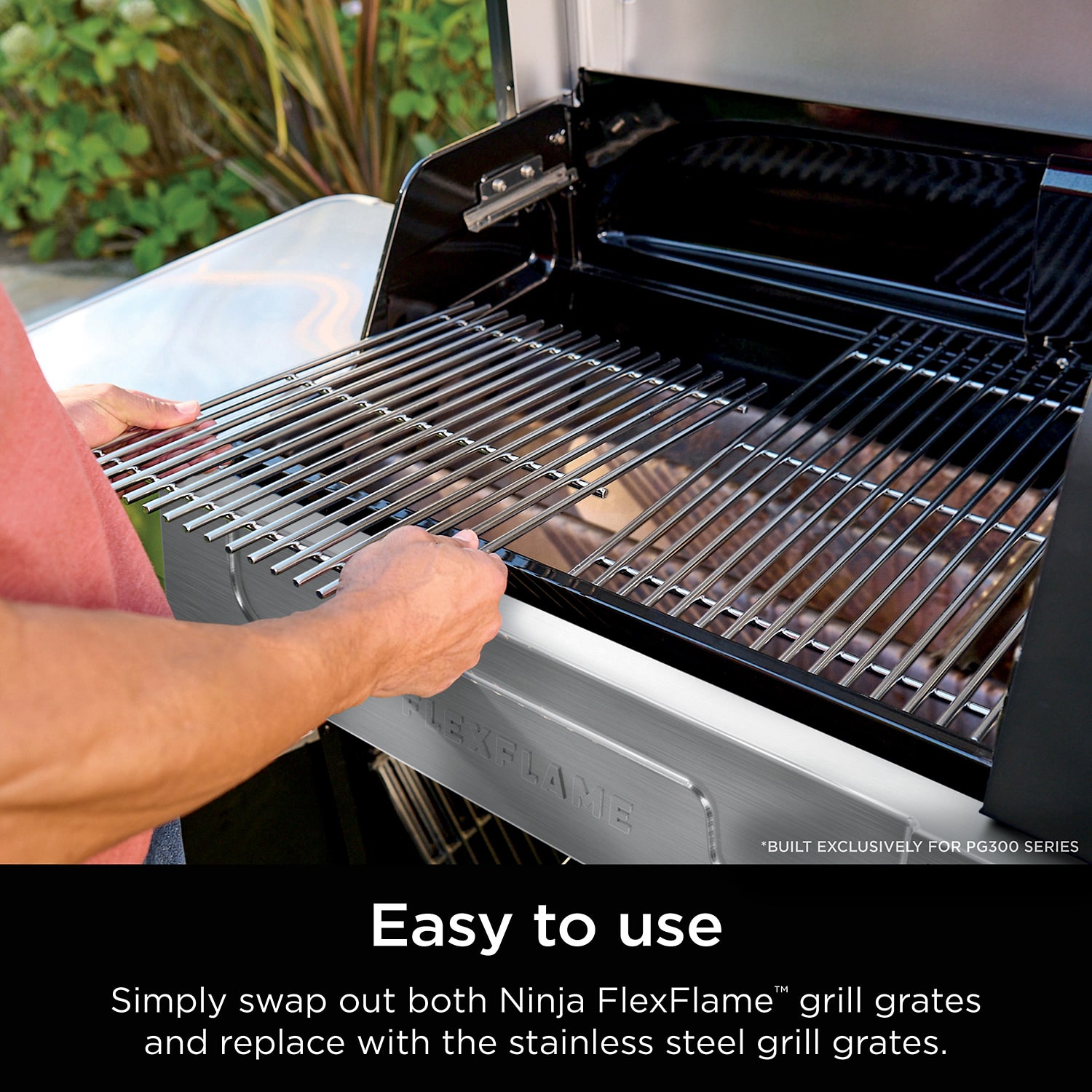 Ninja Flexflame Upgrades Stainless Steel Grill Basket