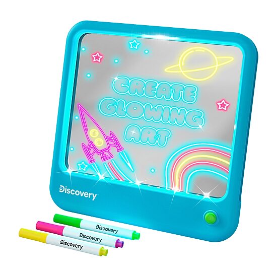 Discovery Kids Neon Glow Tablet 4-pc. Drawing Kit