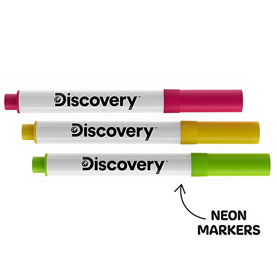 Discovery Kids Neon Glow Tablet 4-pc. Drawing Kit