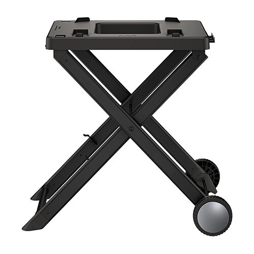 Ninja Woodfire Collapsible Outdoor Grill Stand Grill Organizer In Black