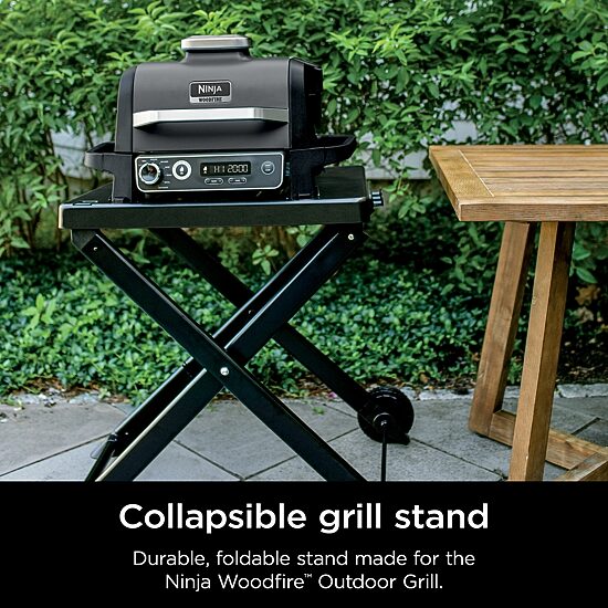 Ninja Ninja Woodfire Collapsible Outdoor Grill Stand Grill Organizer