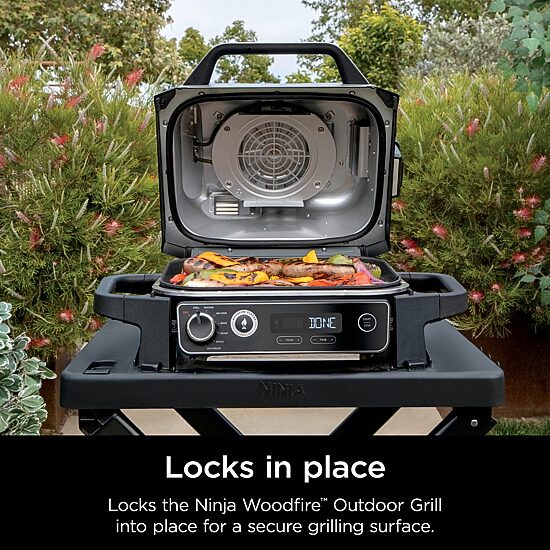 Ninja Ninja Woodfire Collapsible Outdoor Grill Stand Grill Organizer