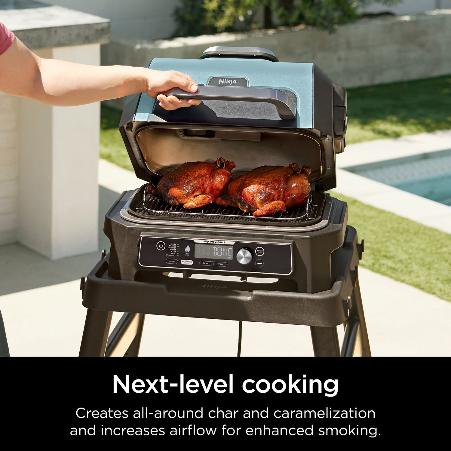 Ninja Woodfire, Compatible With Og800 And Og900 Series, Silver Grill Basket
