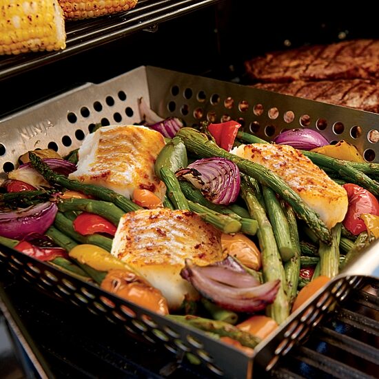 Ninja Flexflame Upgrades Grill Basket