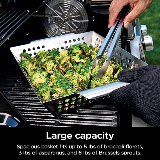 Ninja Flexflame Upgrades Grill Basket