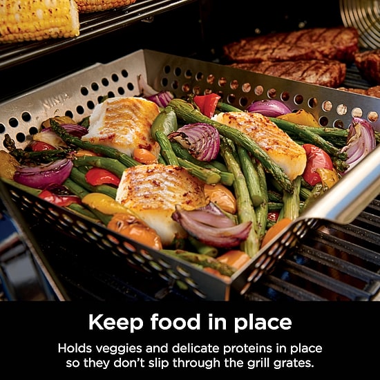 Ninja Flexflame Upgrades Grill Basket