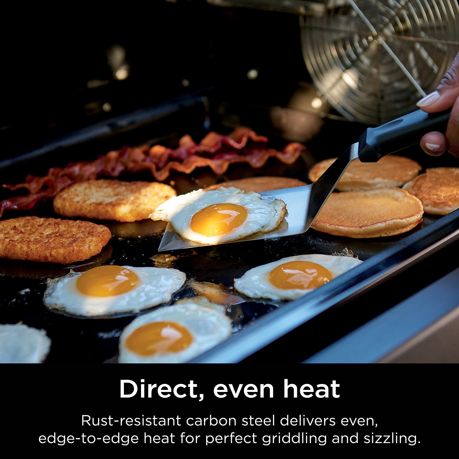 Ninja Flex Flame Upgrades Premium Steel Griddle