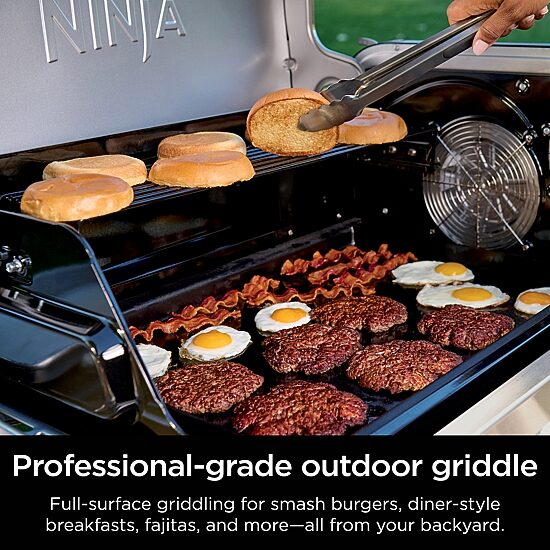 Ninja Flex Flame Upgrades Premium Steel Griddle