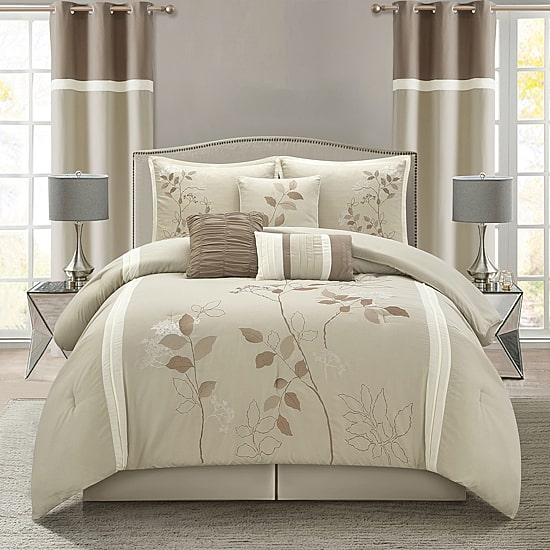Stratford Park Anissa 9-pc. Easy Care Comforter Set