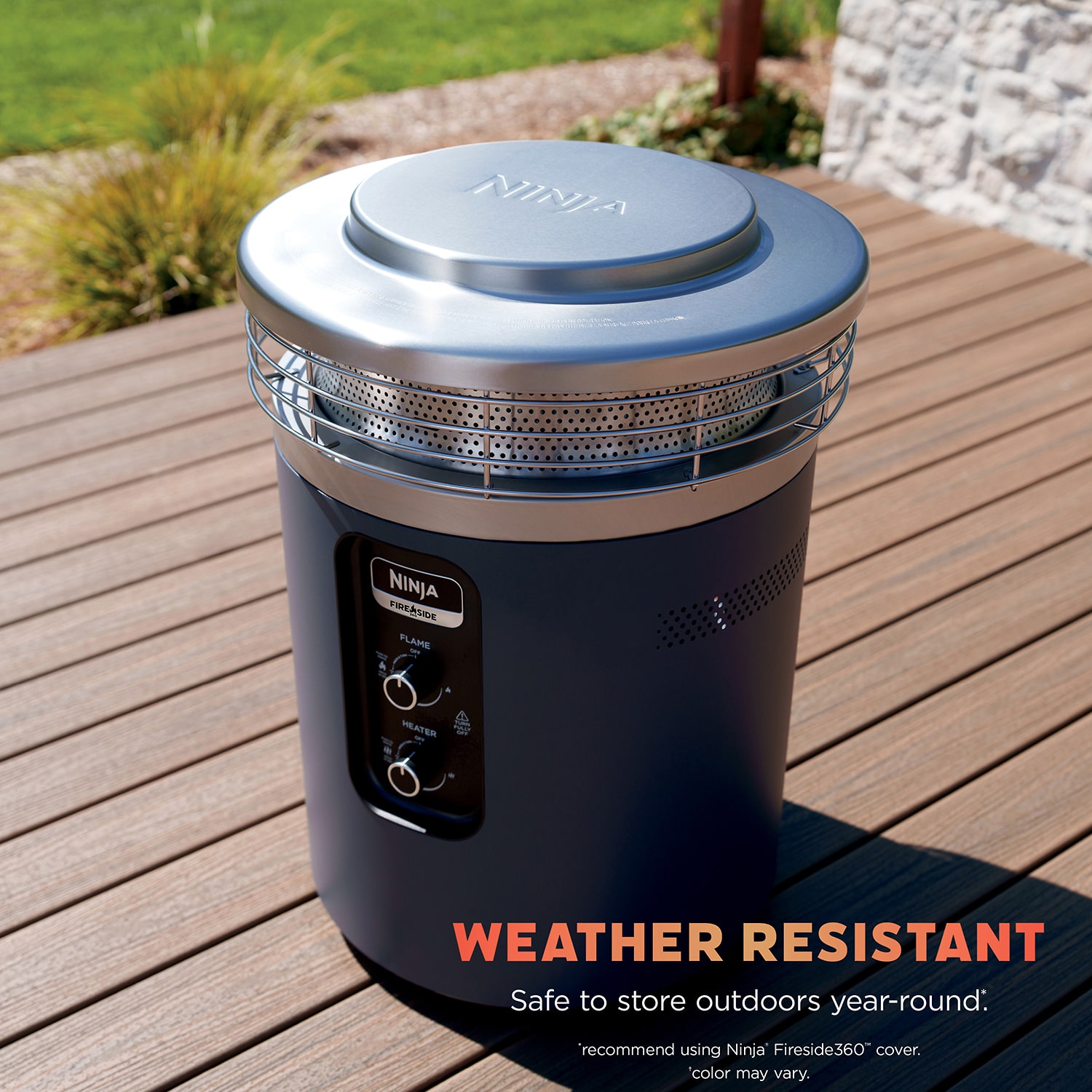 Ninja Fireside360 Outdoor, Silver Charcoal Grill
