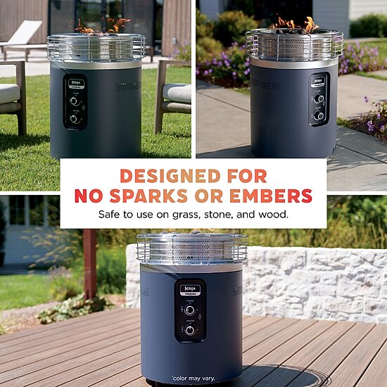 Ninja Fireside360 Outdoor, Silver Charcoal Grill