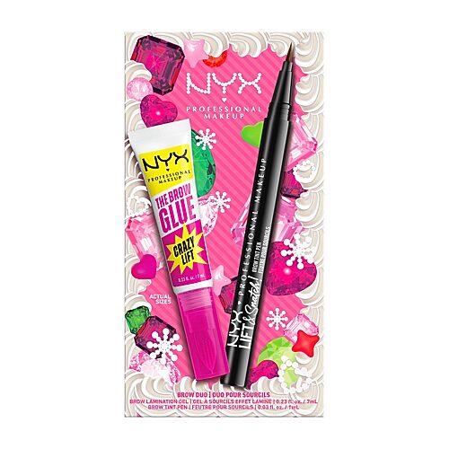 Nyx Professional Makeup Brow Duos (value $25) In Brown