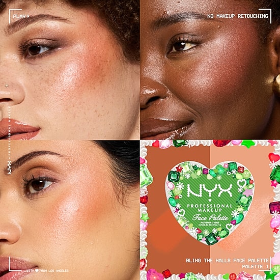 NYX Professional Makeup Blush And Highlighter Duo Palettes