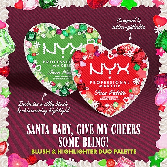 NYX Professional Makeup Blush And Highlighter Duo Palettes