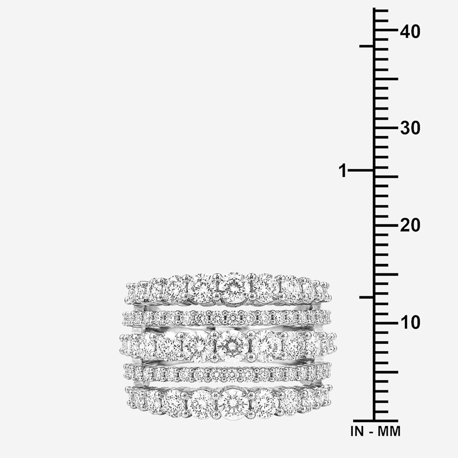 Limited Quantities! Womens CT. T.W. Lab Grown White Diamond Sterling Silver Cocktail Ring