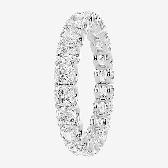 True Fit™ (F / Si2) Womens 2MM 2 CT. T.W. Lab Grown White Diamond 10K ...