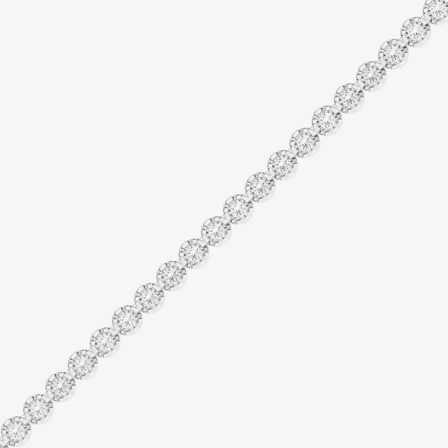 (F / Vs2) Womens 5 CT. T.W. Lab Grown White Diamond Sterling Silver 16 Inch Tennis Necklace