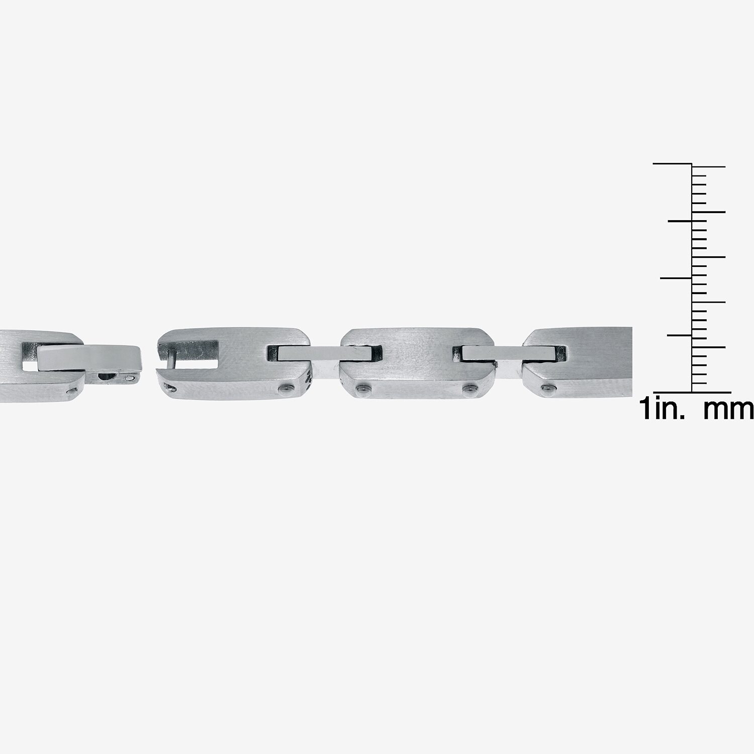 Limited Quantities! Mens Stainless Steel 8 1/4 Inch Link Bracelet