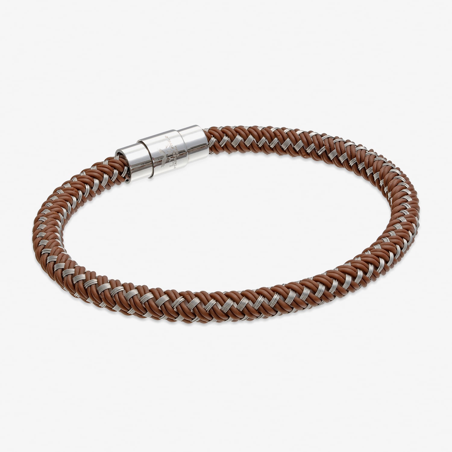 Limited Quantities! Mens Stainless Steel Cord Bracelet