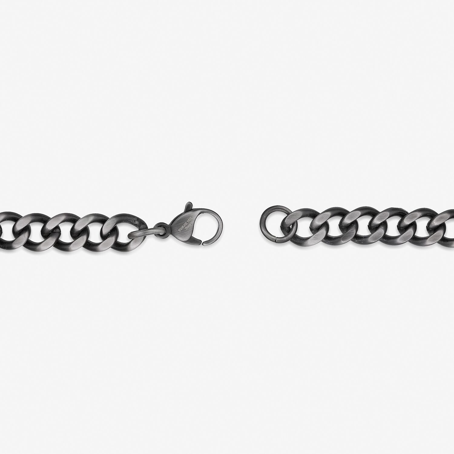 Limited Quantities! Mens Stainless Steel 8 1/2 Inch Curb Chain Bracelet