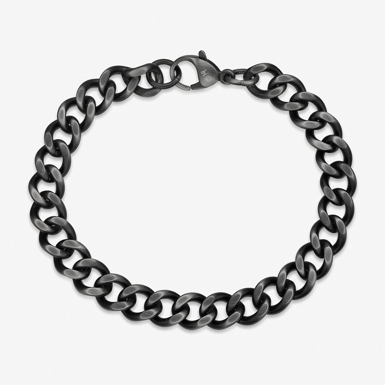 Limited Quantities! Mens Stainless Steel 8 1/2 Inch Curb Chain Bracelet