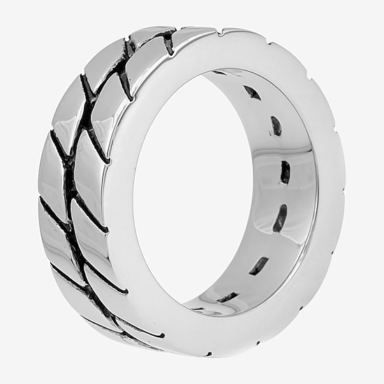 Limited Quantities! Mens 8MM Stainless Steel Band, Color: Stainless ...