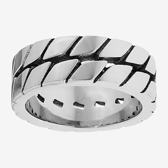 Limited Quantities! Mens 8MM Stainless Steel Band, Color: Stainless ...