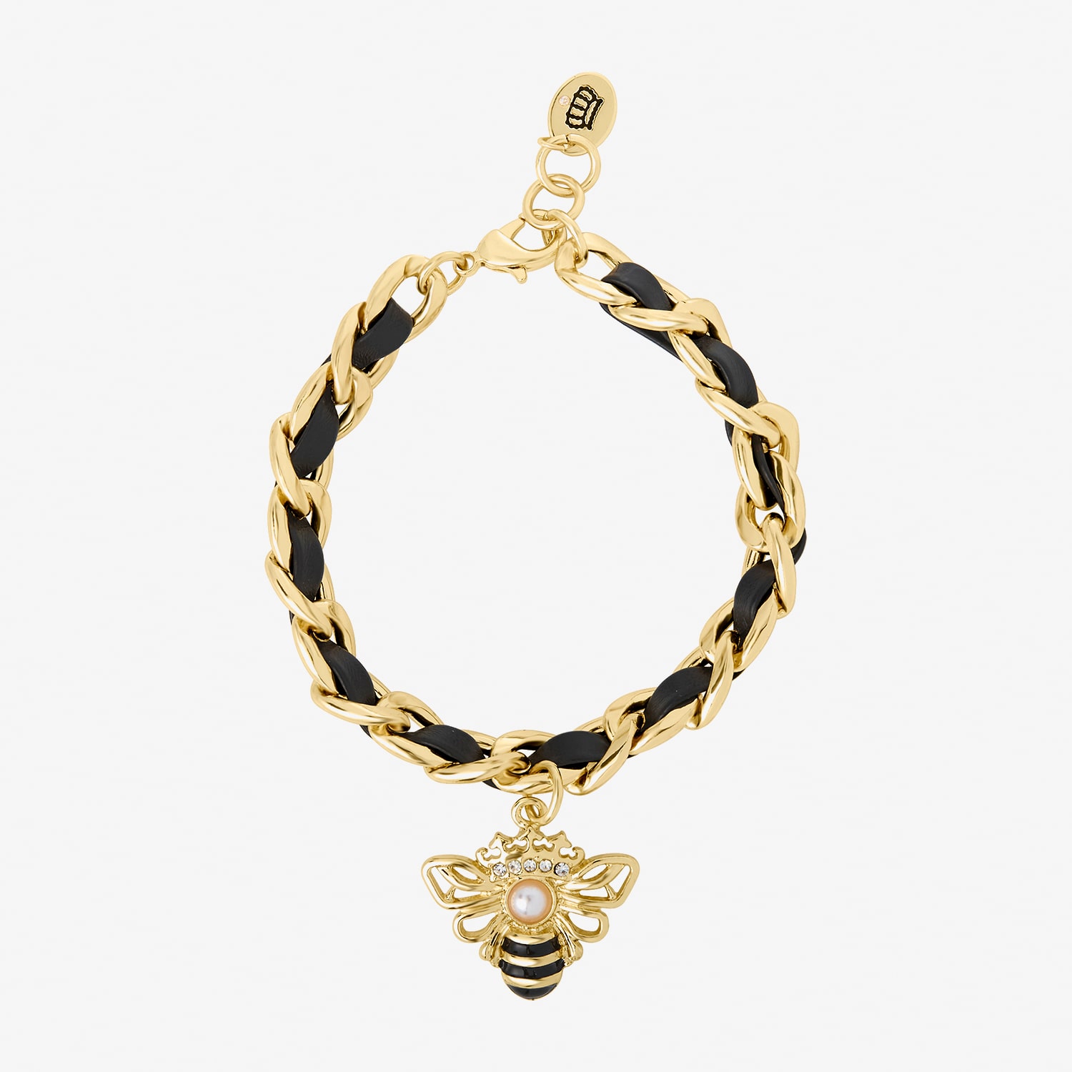 Juicy By Juicy Couture Womens Solid Link Chain Bracelet