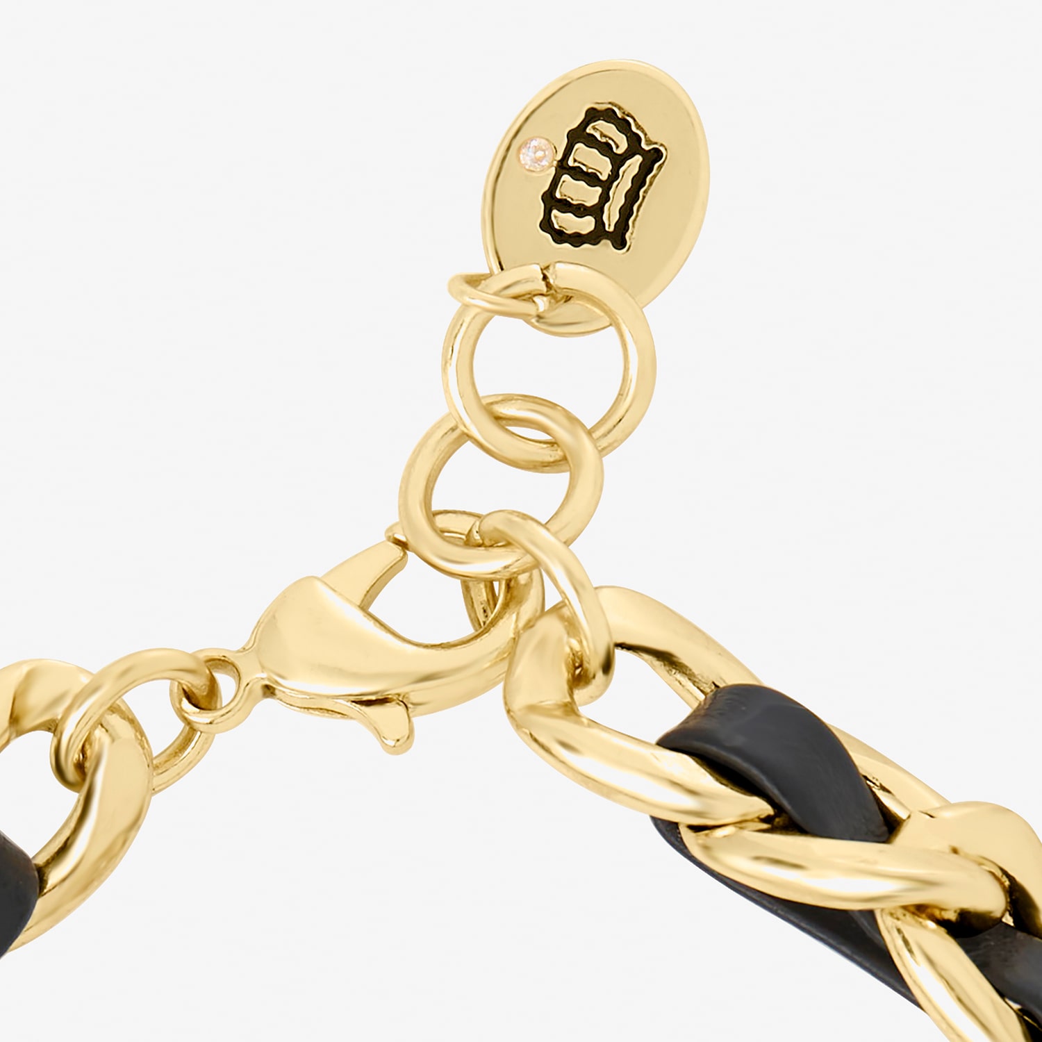 Juicy By Juicy Couture Womens Solid Link Chain Bracelet