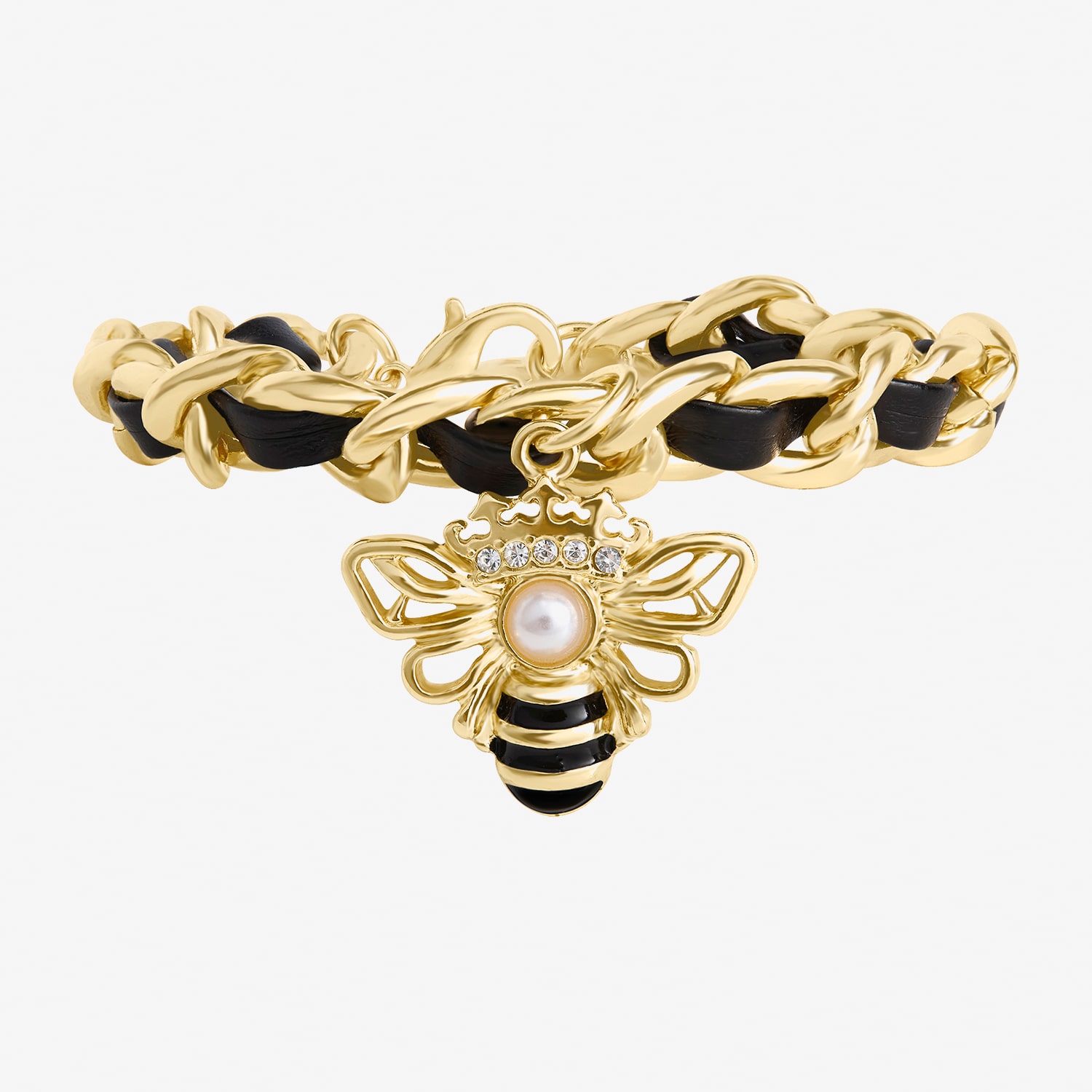 Juicy By Juicy Couture Womens Solid Link Chain Bracelet