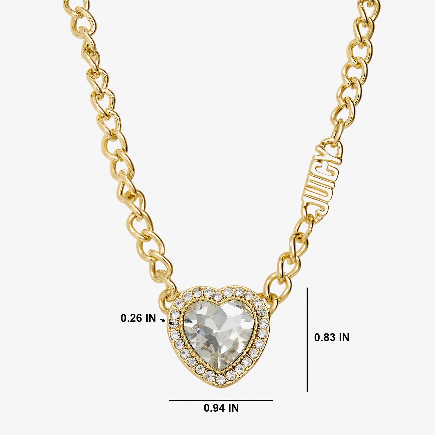 Juicy By Juicy Couture Womens 18 Inch Statement Necklace