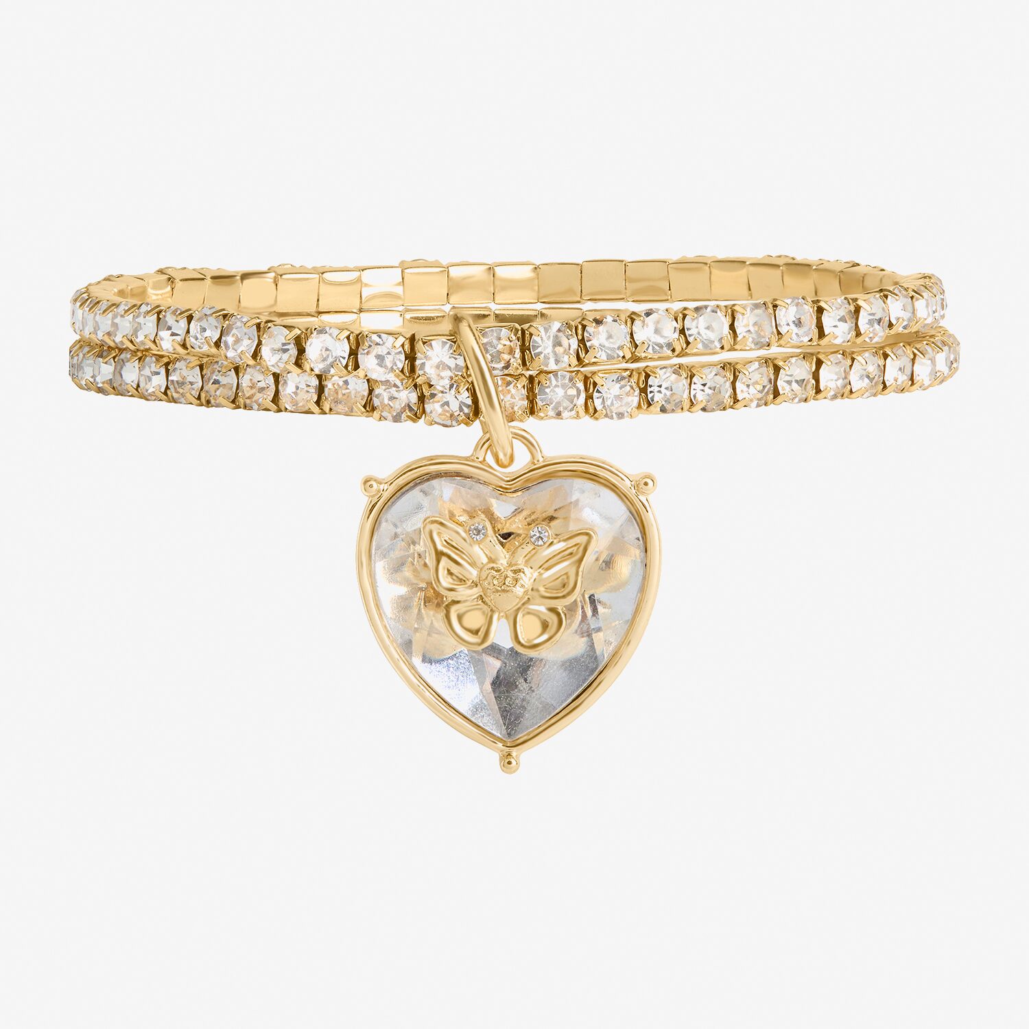 Juicy By Juicy Couture Womens Glass Stretch Bracelet