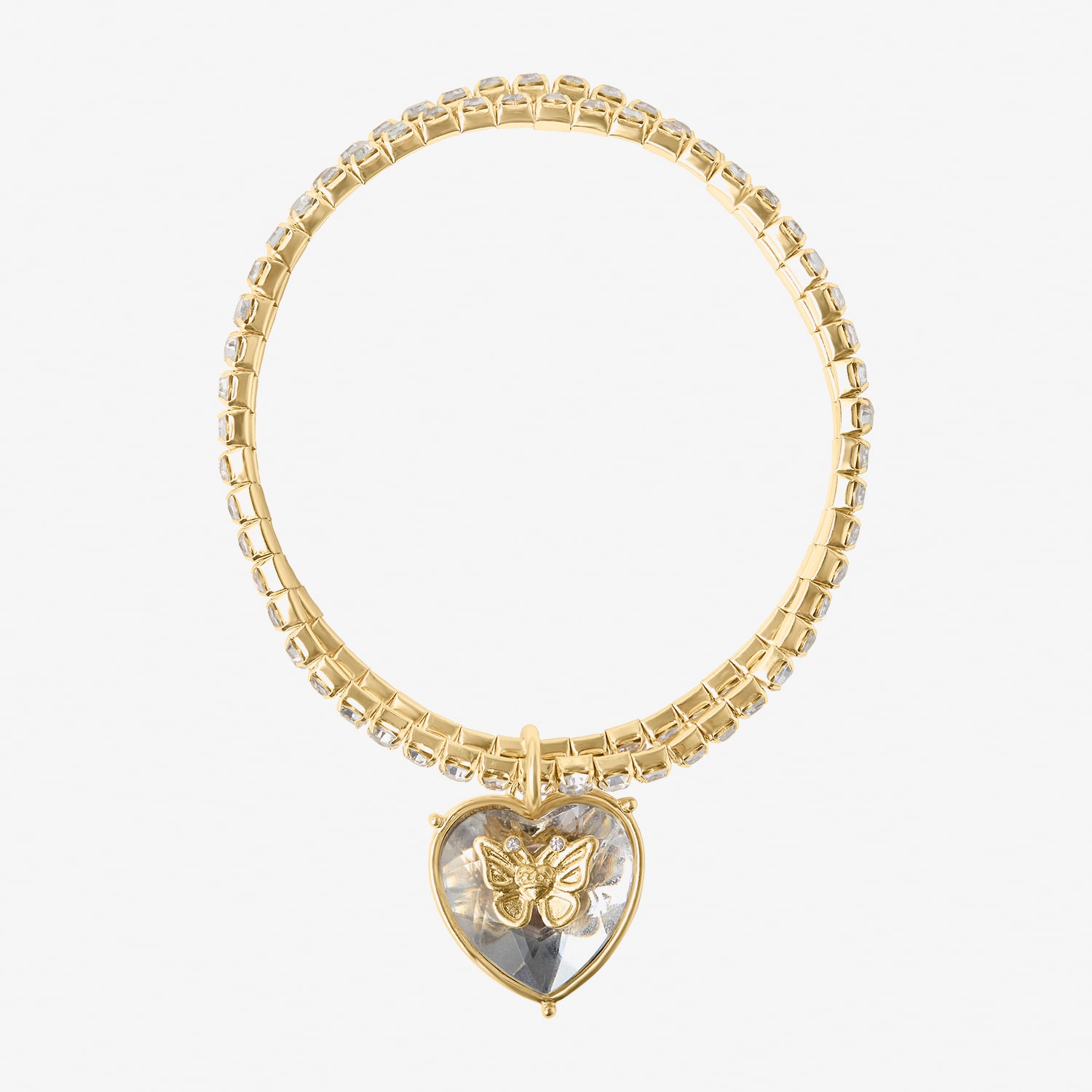 Juicy By Juicy Couture Womens Glass Stretch Bracelet