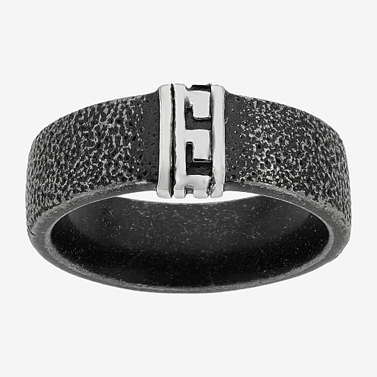 Limited Quantities! Mens Stainless Steel Cocktail Ring, Color: Two Tone ...