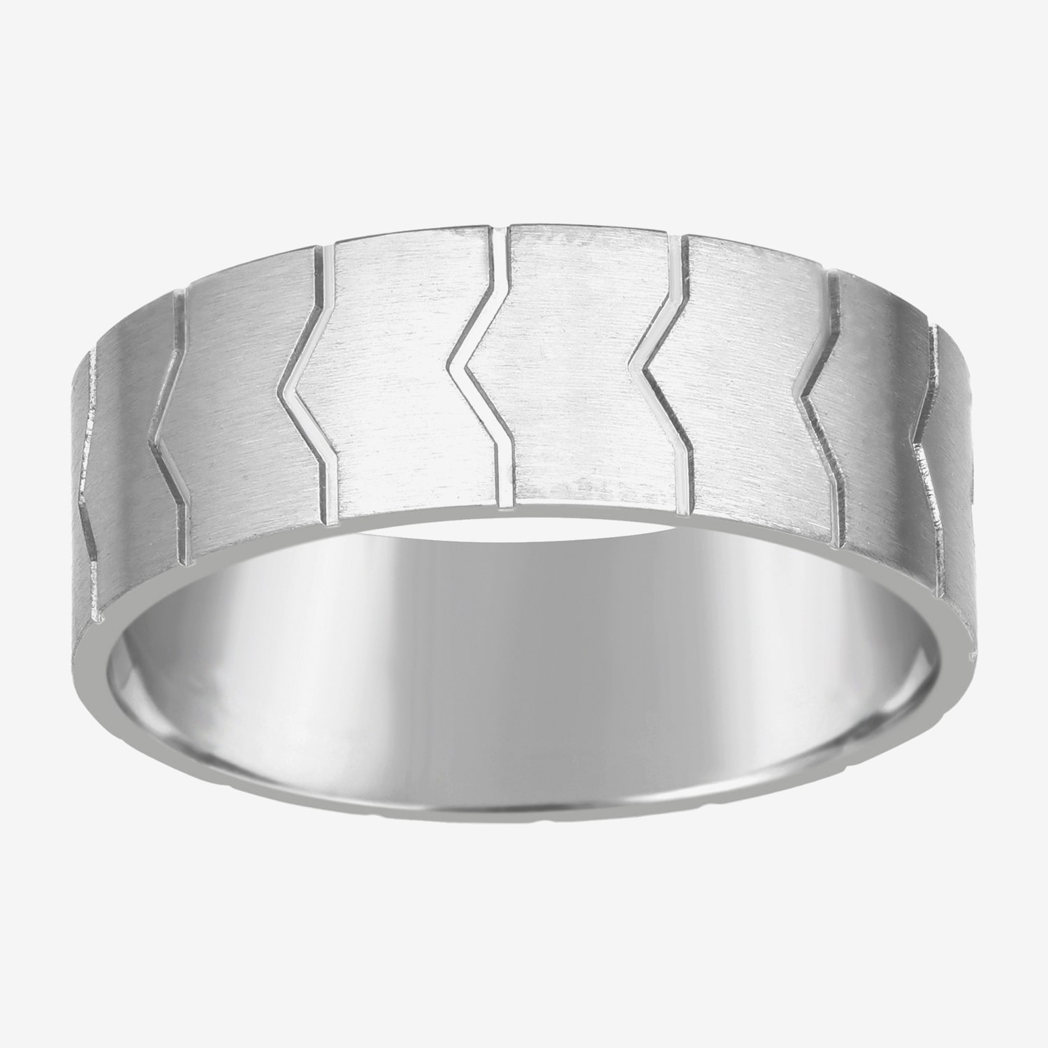 Limited Quantities! Mens 8MM Stainless Steel Band