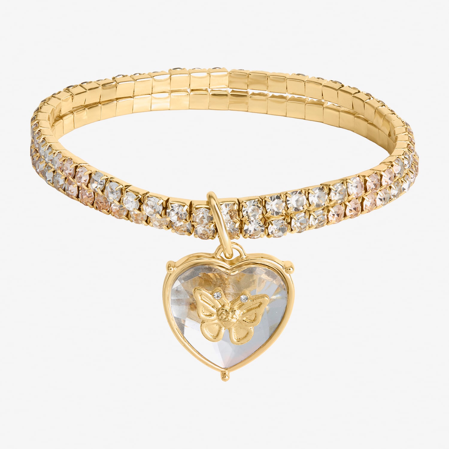 Juicy By Juicy Couture Womens Glass Stretch Bracelet