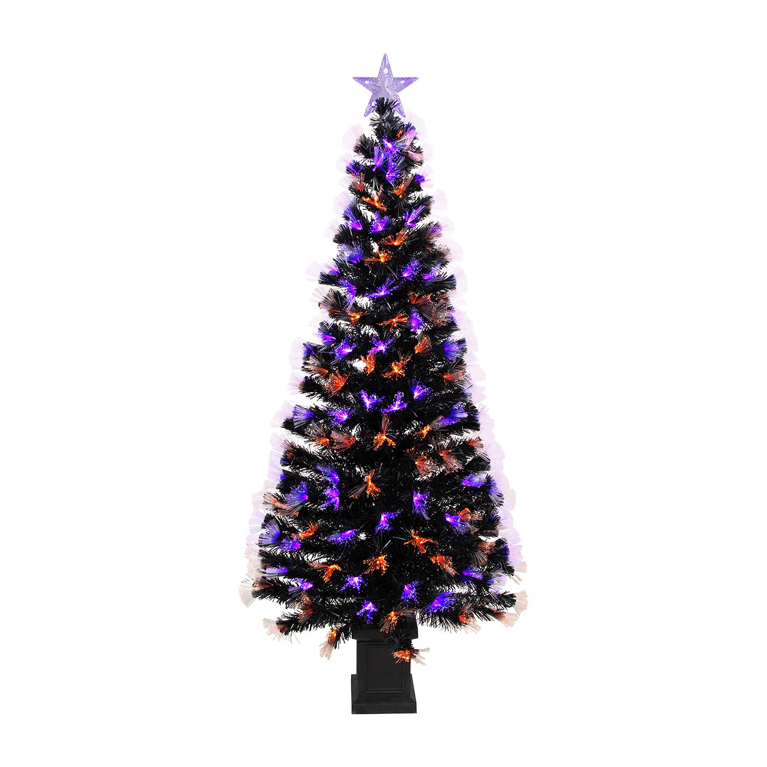 Northlight 6 Ft 8-Function Led Fiber Optic Pine Indoor Artificial Tree