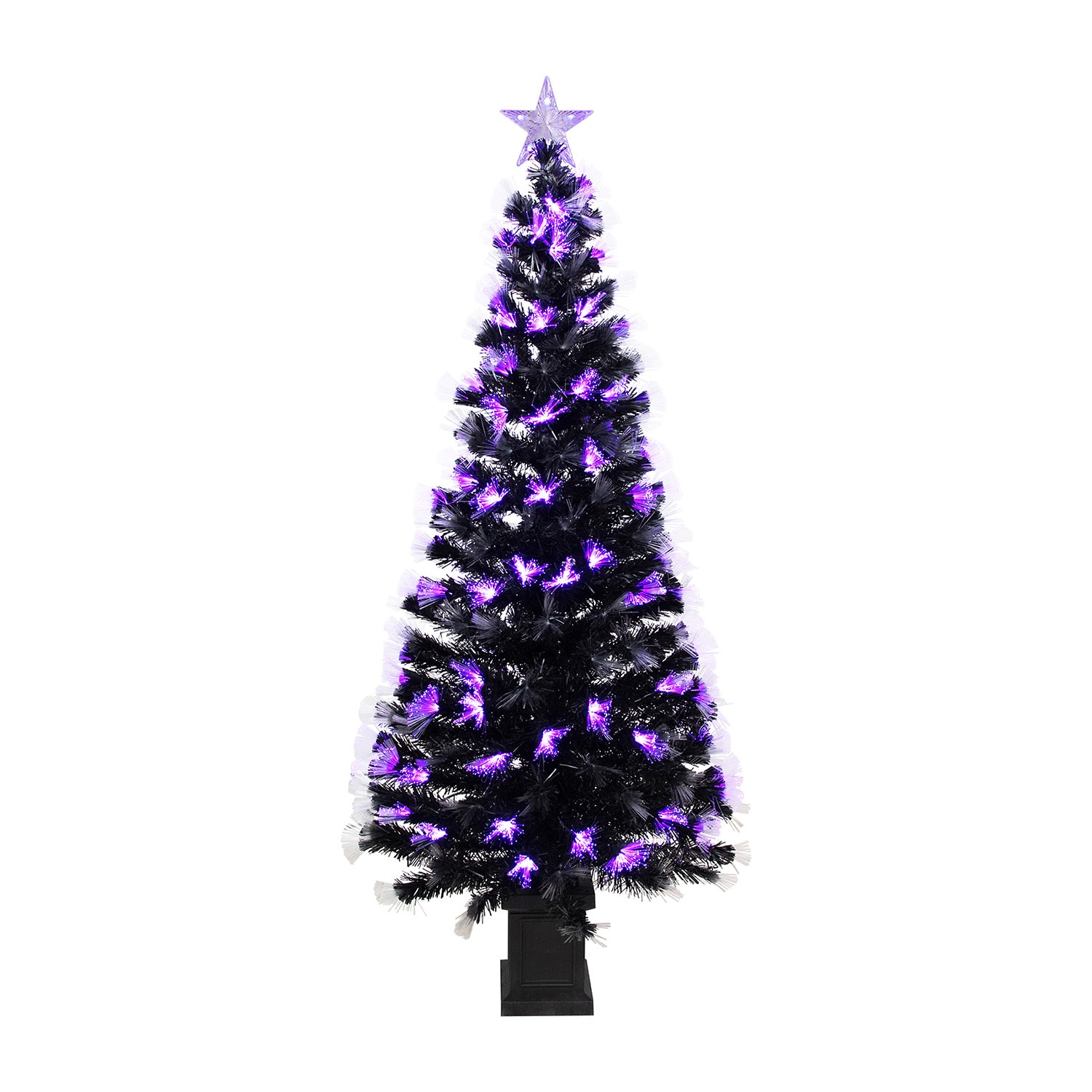 Northlight 6 Ft 8-Function Led Fiber Optic Pine Indoor Artificial Tree