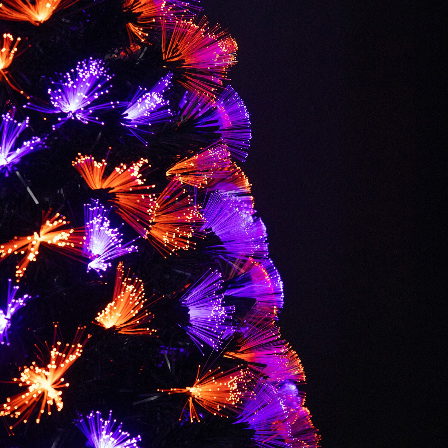 Northlight 4 Ft Led 8-Function Fiber Optic Indoor Artificial Tree