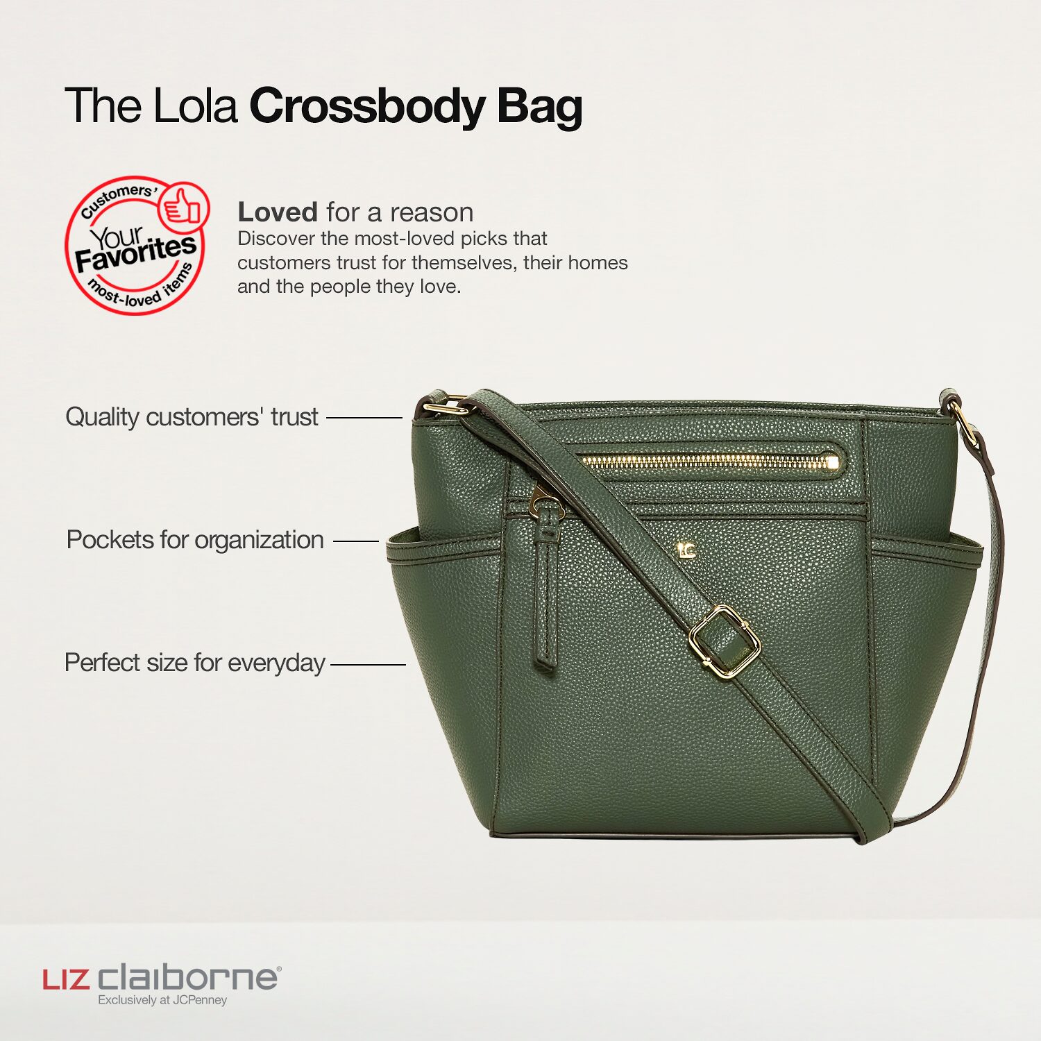 Liz Claiborne Crossbody Bag