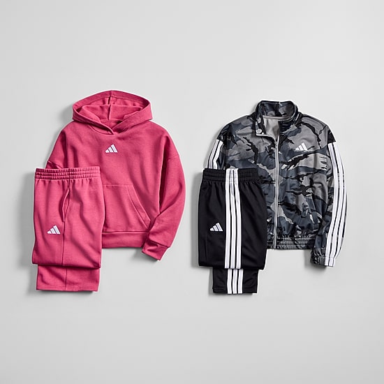 adidas Big Kid Boys Logo 2-pc. Track Suit