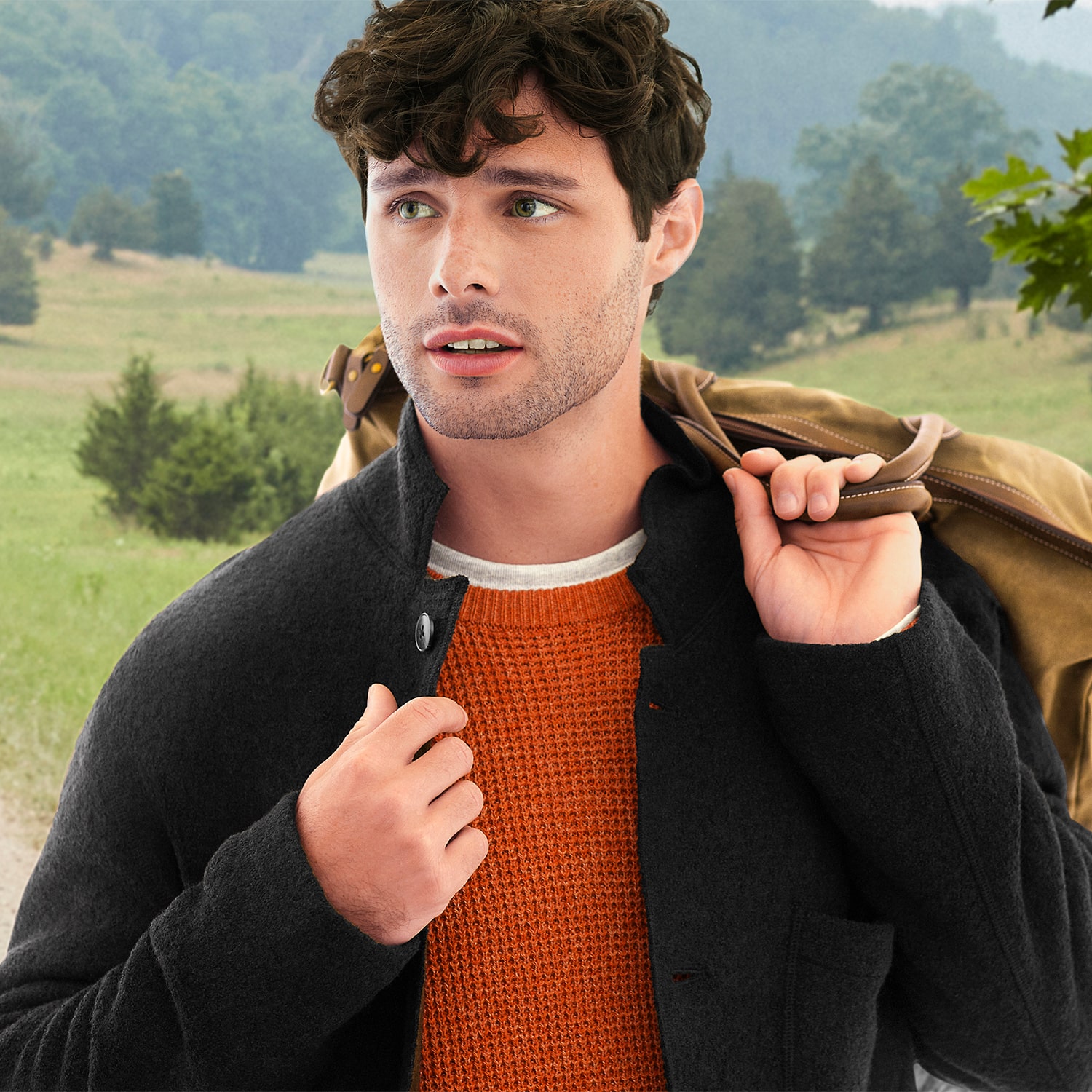 mutual weave Mens Jacket
